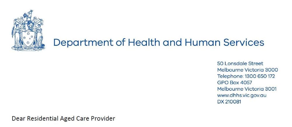 Adding insult to injury: VIC Government accidentally sends letter to ‘private’ aged care providers extending extra funding for staffing post image