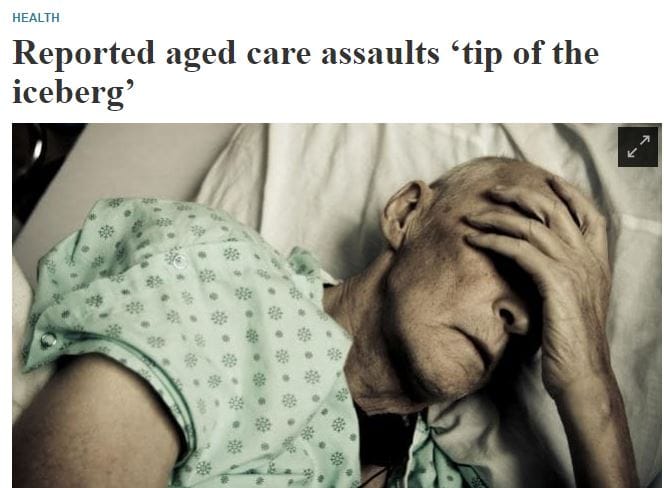“The tip of the iceberg”: The Australian puts the spotlight on reported aged care assaults post image