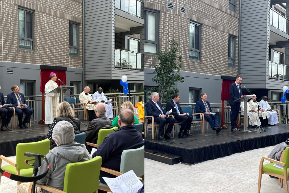 Parramatta Bishop blesses Stage 1 opening of Catholic Healthcare's St Hedwig Retirement Village in Blacktown post image