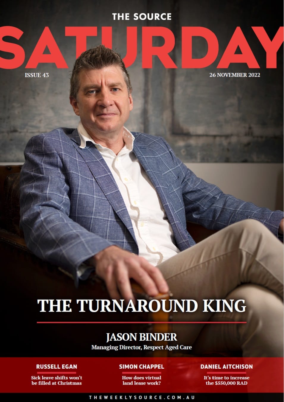 ISSUE 43 - Jason Binder, Managing Director, Respect Aged Care post image