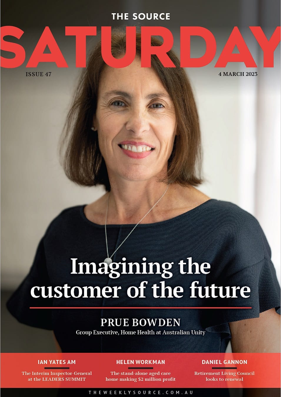 ISSUE 47 - Prue Bowden, Group Executive Home Health, Australian Unity post image
