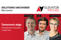 Elevator Pitch Mini-series | Tomorrow’s edge: emerging tech innovators in aged care post image