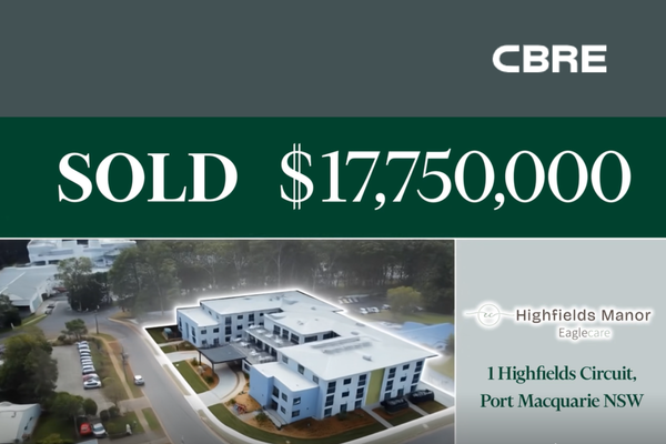 Aged care operators sell home in $17.8M OpCo/PropCo deal post image