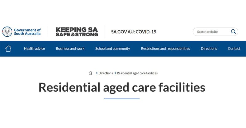 SA Health blanket testing aged care residents and staff in Adelaide’s northern suburbs post image