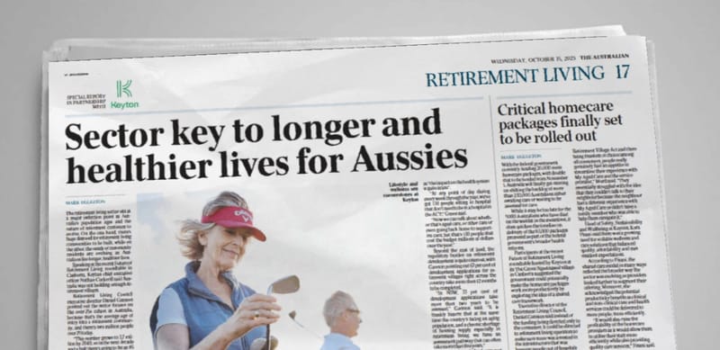 Keyton’s thought leadership in a sea of misunderstanding on what retirement villages are post image