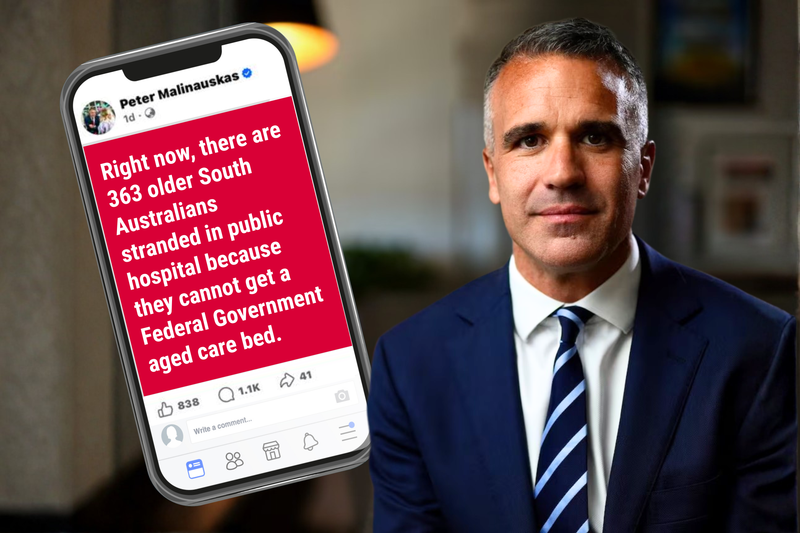 SA Premier’s $250M no-interest loan program for new aged care beds – if re-elected post image